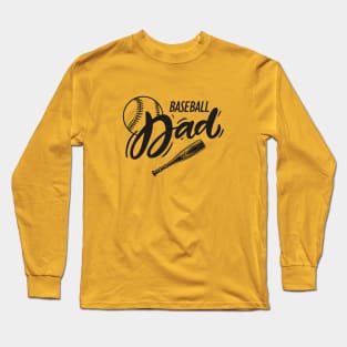 Baseball Dad Long Sleeve T-Shirt